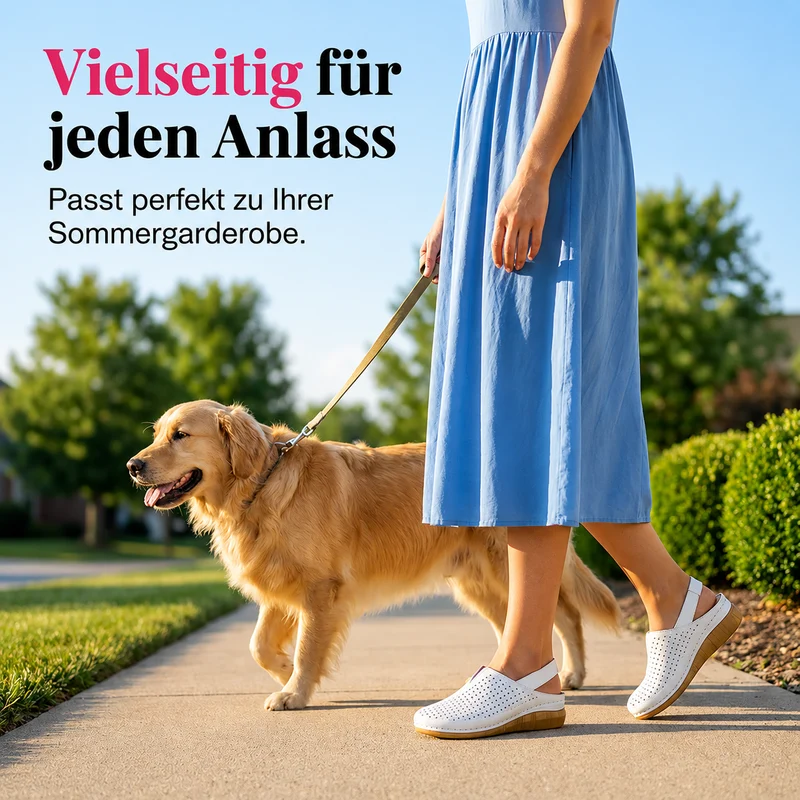 Irmalinda | Bequeme Alltagssandalen mit Stützriemen