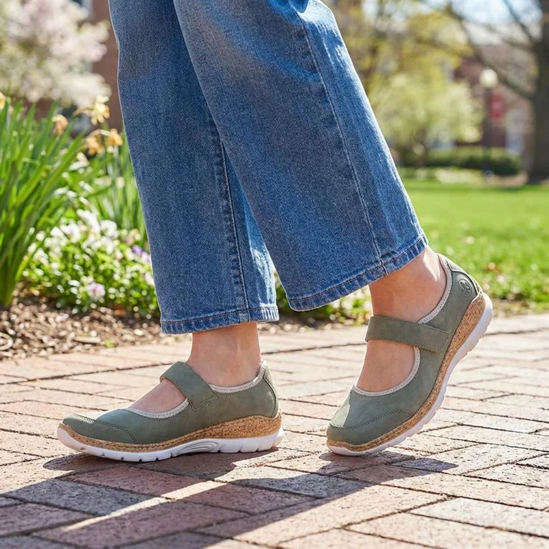 Rieker Nikita Mary Janes - RKR43520 / 328 763 - Green