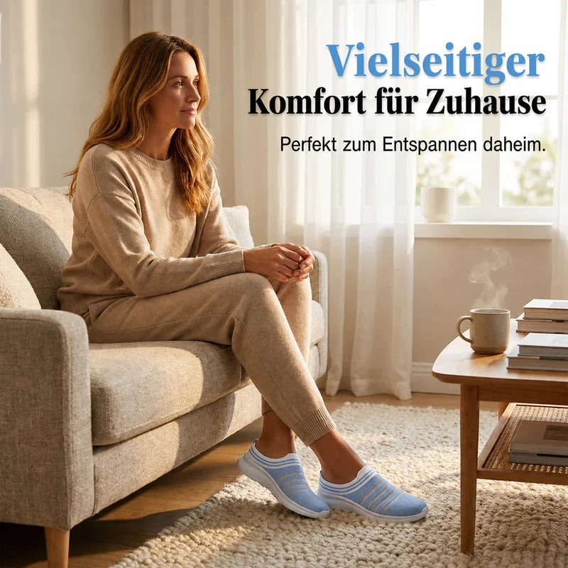 Livorae | Atmungsaktive Komfortschuhe ohne Schnürung