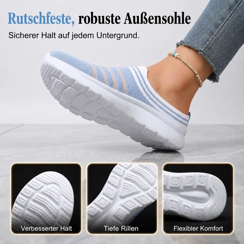 Livorae | Atmungsaktive Komfortschuhe ohne Schnürung