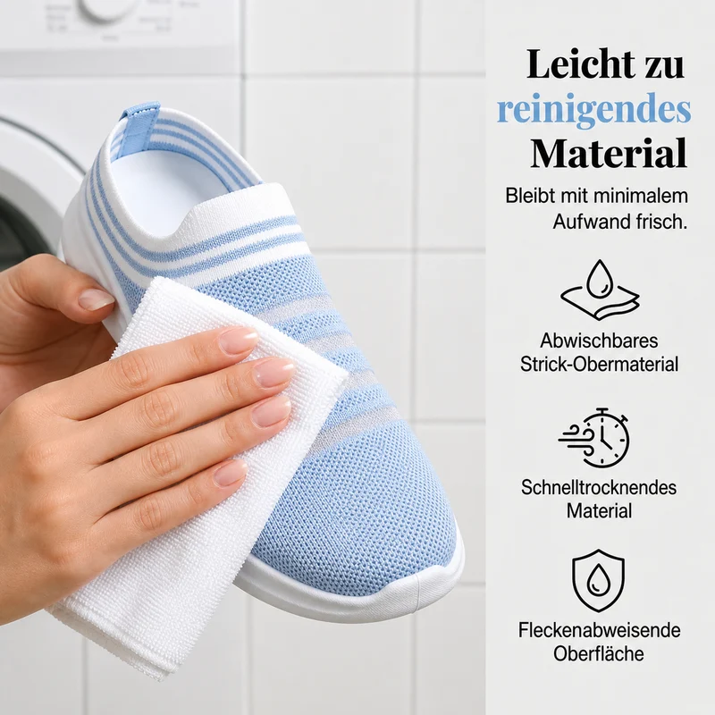 Livorae | Atmungsaktive Komfortschuhe ohne Schnürung