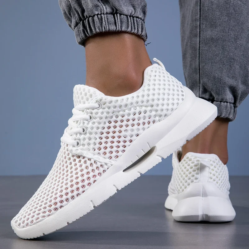 Deilo | Bequeme Freizeitsneaker mit Luftnetz