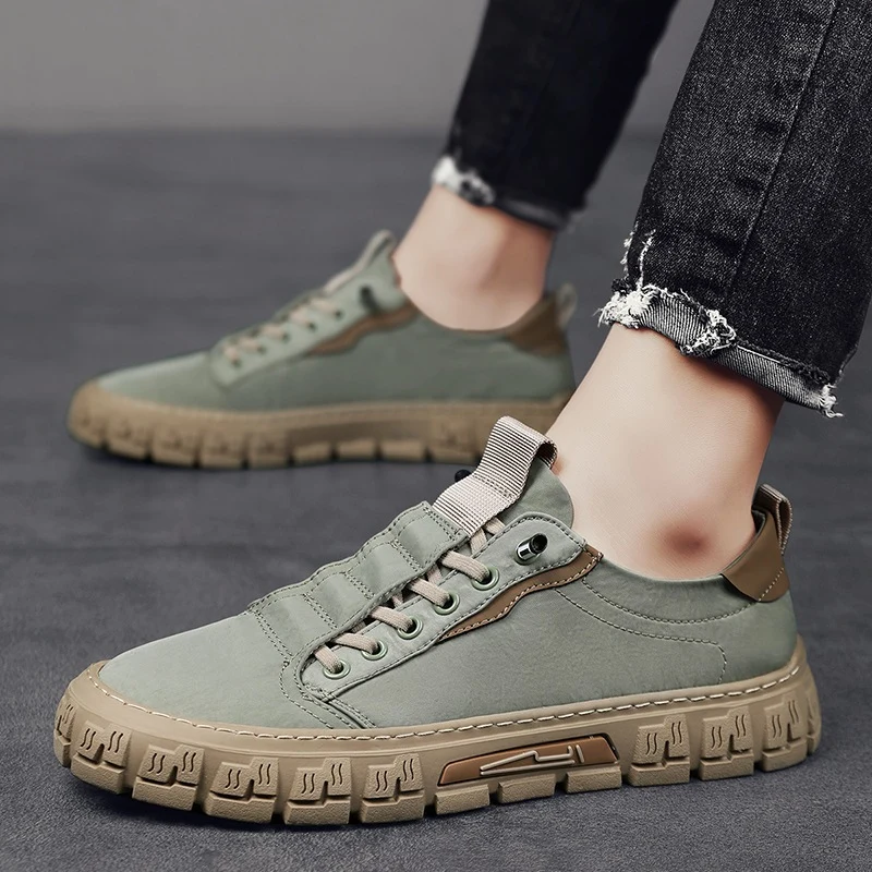 Torvian | Robuste Canvas-Sneaker mit Profilsohle