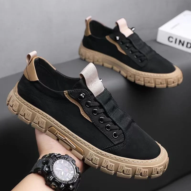 Torvian | Robuste Canvas-Sneaker mit Profilsohle