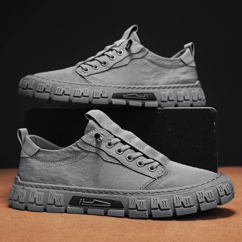 Torvian | Robuste Canvas-Sneaker mit Profilsohle