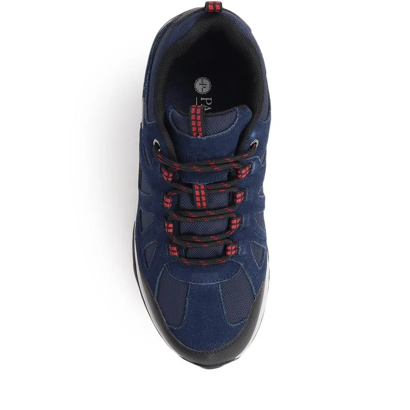 Leather Walking Trainers - BOJIE40003 / 325 768 - Navy