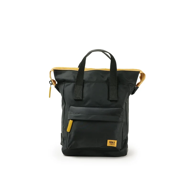 ROKA All Black Bantry B Corn Kleiner Beutel aus recyceltem Nylon