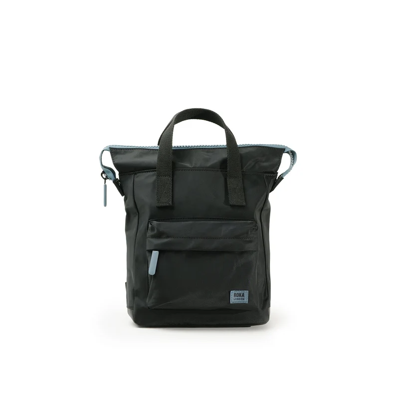 ROKA All Black Bantry B Airforce Kleine Tasche aus recyceltem Nylon