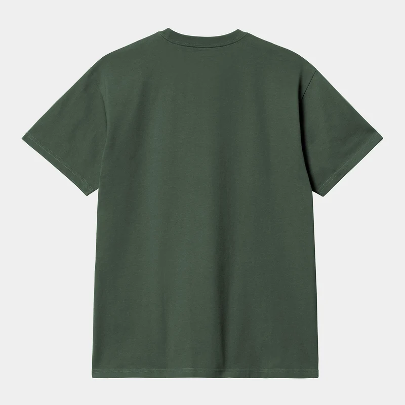 Carhartt WIP Herren Chase Kurzarm-T-Shirt - Sycamore Tree