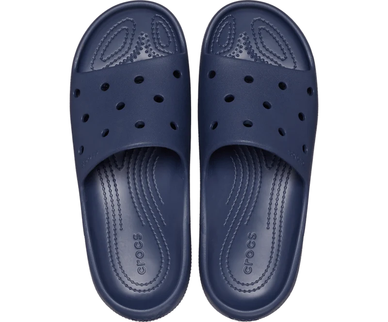 Crocs Unisex Classic 2.0 Slide - Marineblau