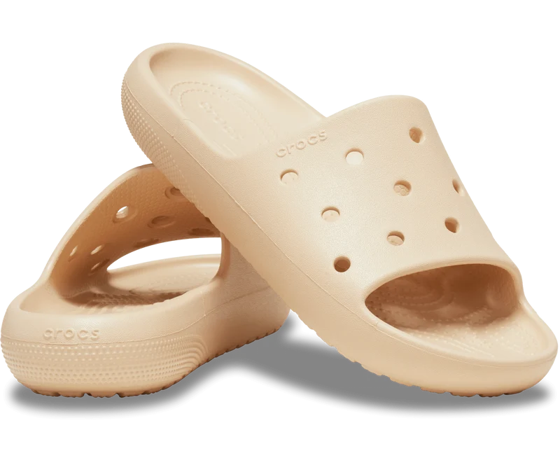 Crocs Unisex Classic 2.0 Slide - Shitake