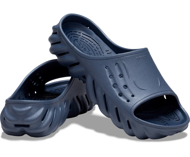 Crocs Unisex Echo Slide – Sturmblau