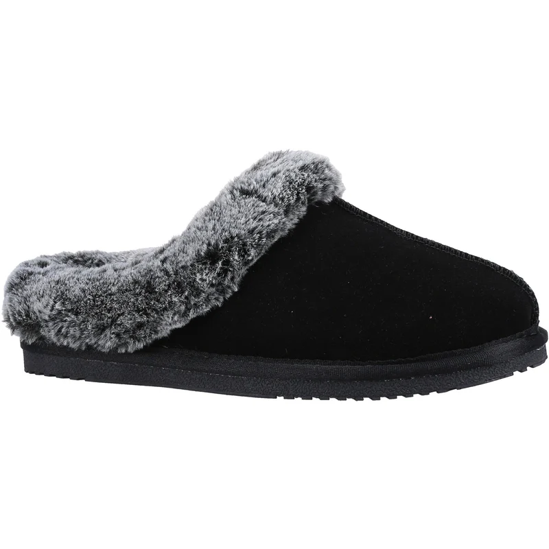 Hush Puppies Damen Amara Slipper – Schwarz