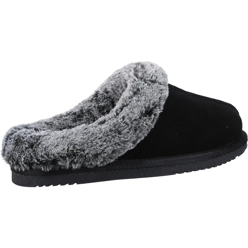 Hush Puppies Damen Amara Slipper – Schwarz