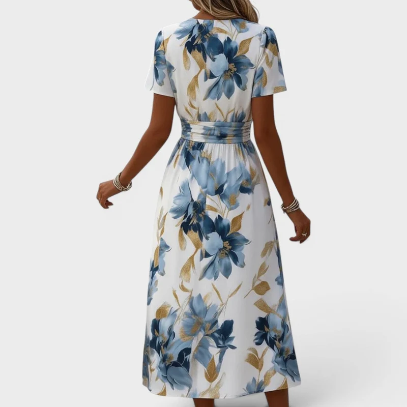 Nevaeh | Elegantes Sommerkleid mit floraler Note