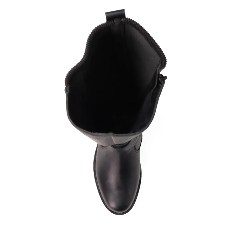 Dual-Buckle Long Boots - DRS40505 / 325 670 - Black