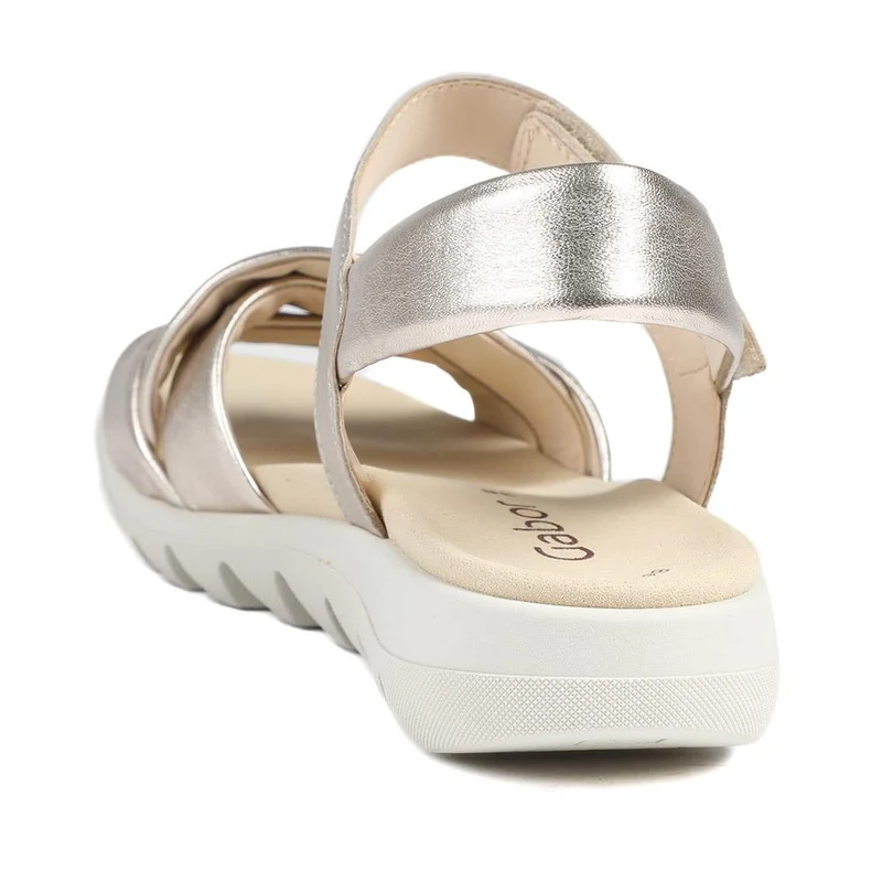 Gabor Adjustable Leather Sandals - GAB43010 / 328 671 - Gold