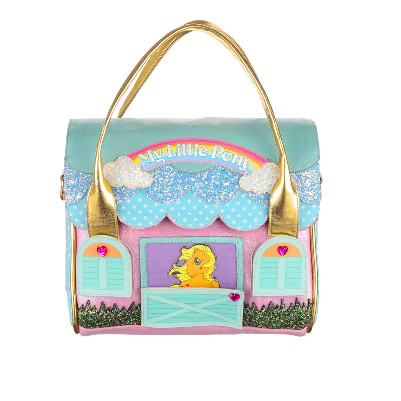 Irregular Choice Frauen My Little Pony In einer Scheune geborene Tasche – Blau/Rosa