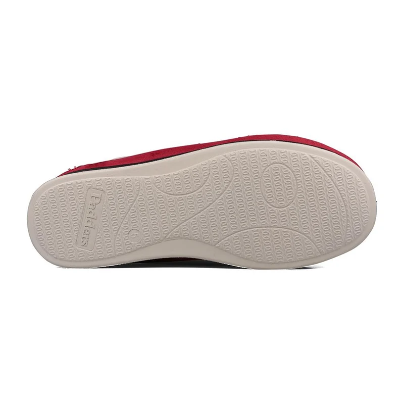 Padders Ladies Slippers 2E Fit Vulcanised - CARMEN - Carmen / null - Red
