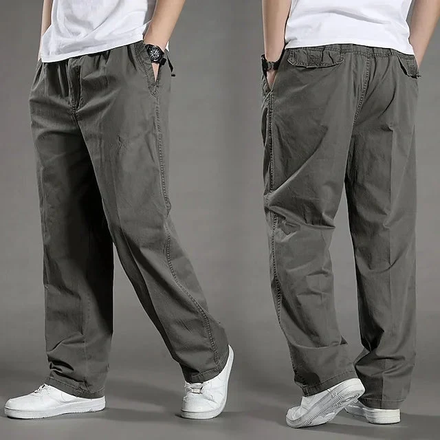 Herren Cargo Hose Loose Fit mit Gummibund