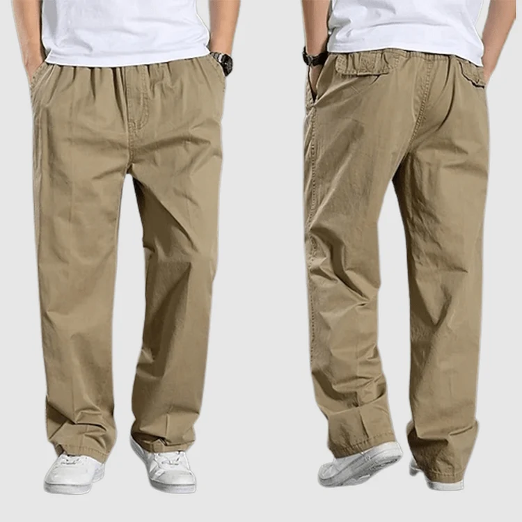 Herren Cargo Hose Loose Fit mit Gummibund