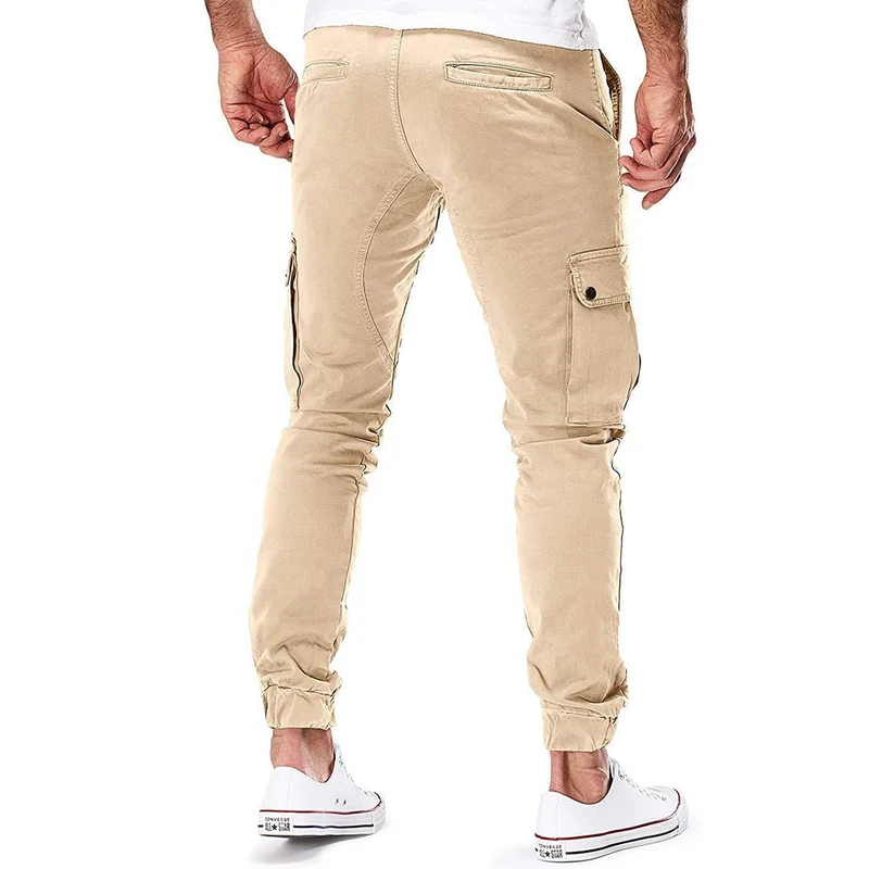 Herren Cargo Hose Slim Fit mit Taschen