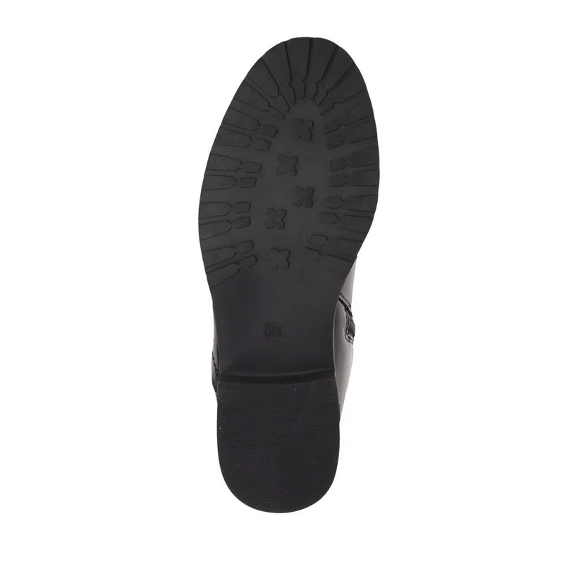 Wide-Fit Chelsea Boots - WBINS40209 / 326 330 - Black Patent