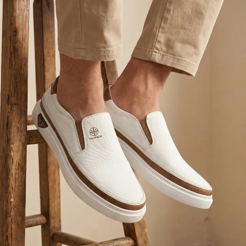 Aveldo | Herren-Leder-Slip-On-Sneaker mit elegantem Komfort