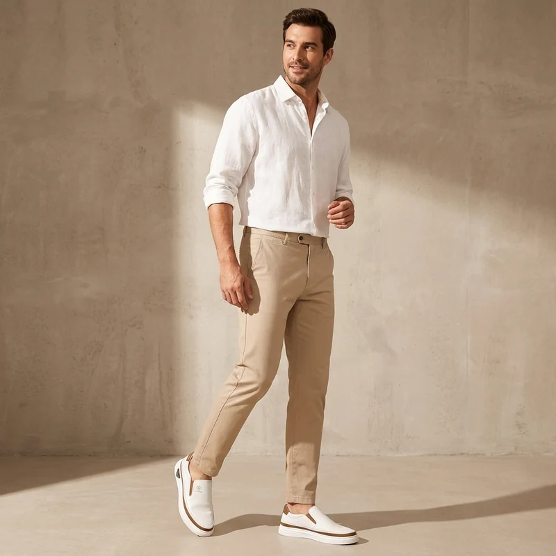 Aveldo | Herren-Leder-Slip-On-Sneaker mit elegantem Komfort