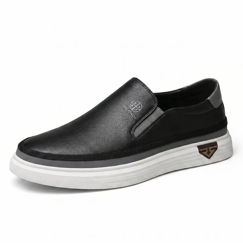 Aveldo | Herren-Leder-Slip-On-Sneaker mit elegantem Komfort