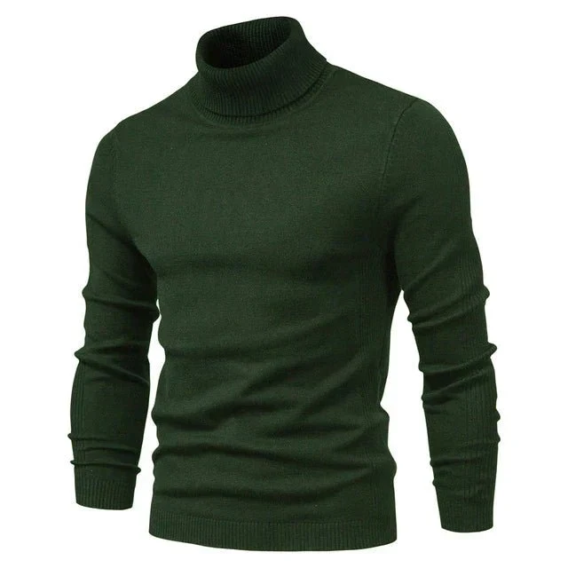 Rollkragenpullover Herren Klassisch