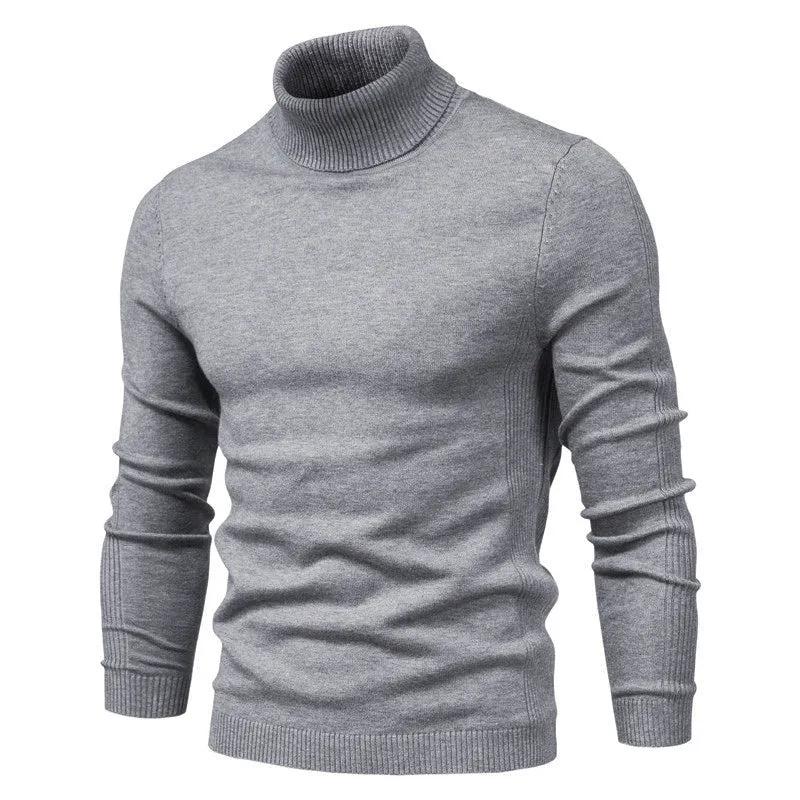 Rollkragenpullover Herren Klassisch