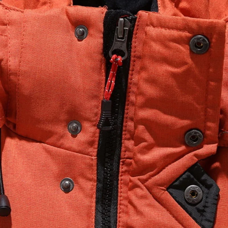 Winterjacke Herren Outdoor mit Kapuze