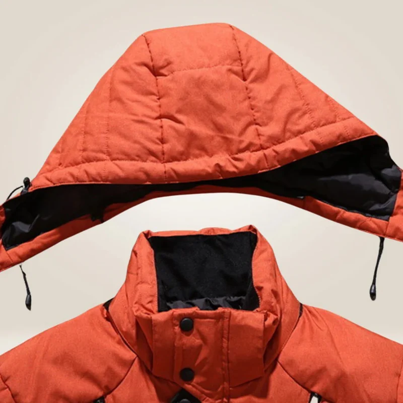 Winterjacke Herren Outdoor mit Kapuze