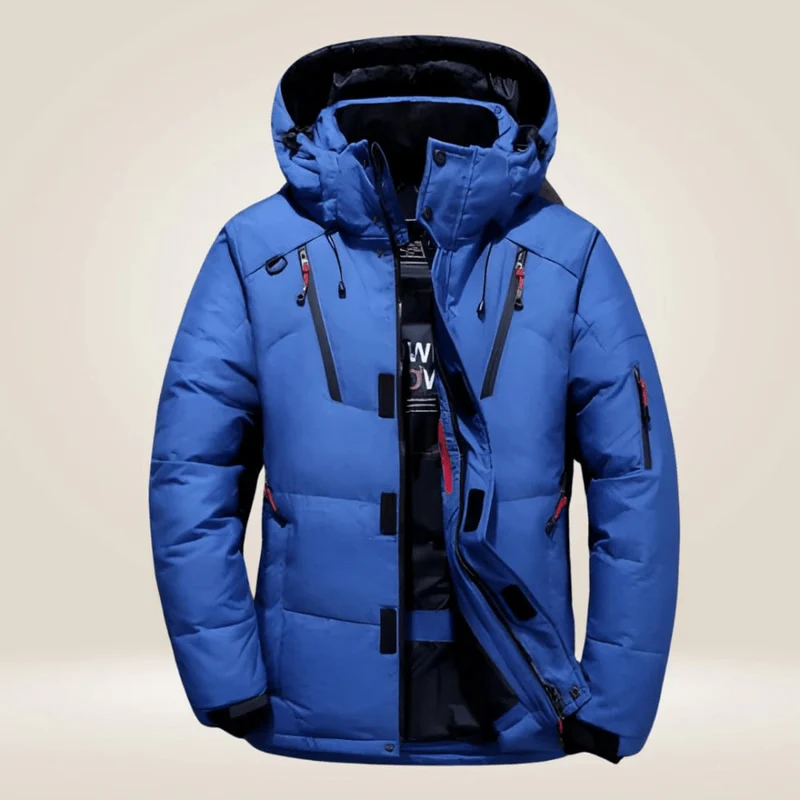 Winterjacke Herren Outdoor mit Kapuze