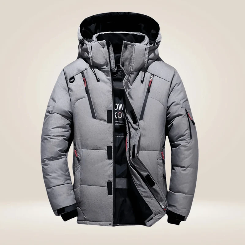 Winterjacke Herren Outdoor mit Kapuze