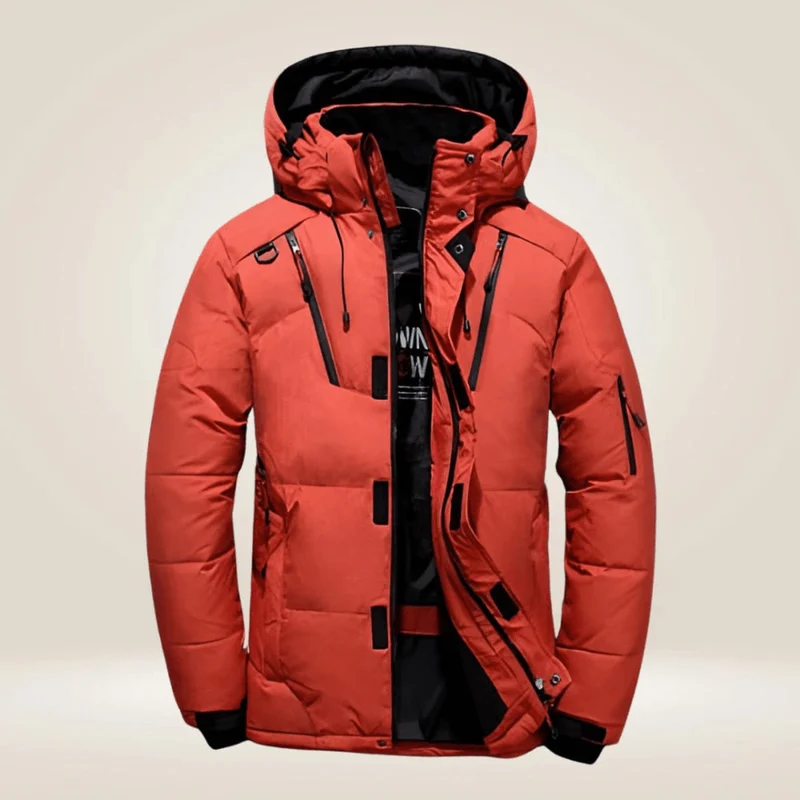 Winterjacke Herren Outdoor mit Kapuze