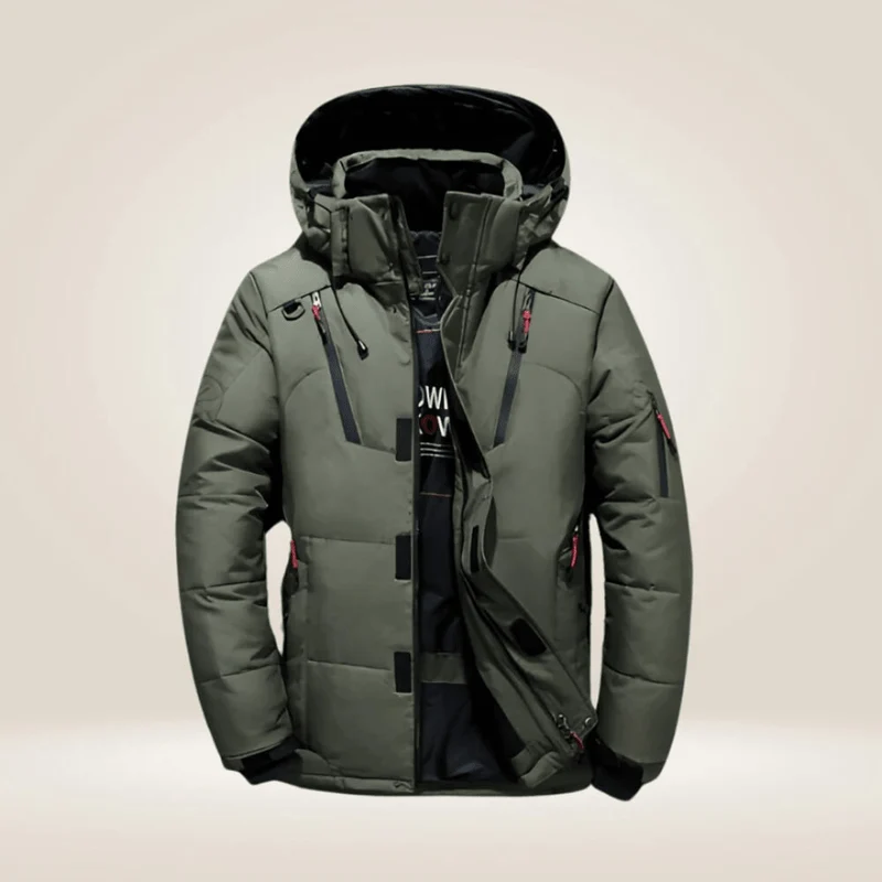 Winterjacke Herren Outdoor mit Kapuze