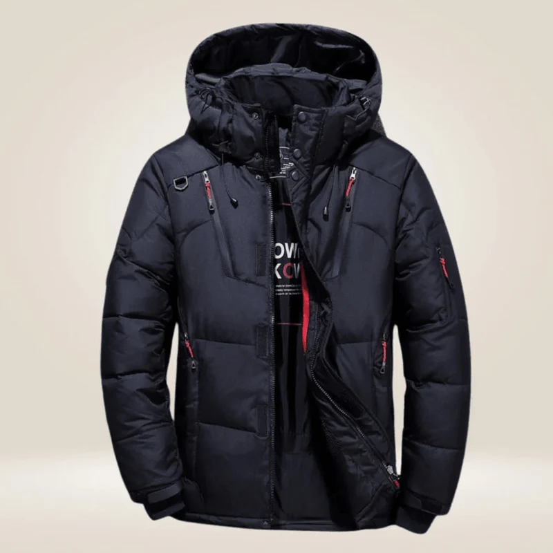 Winterjacke Herren Outdoor mit Kapuze