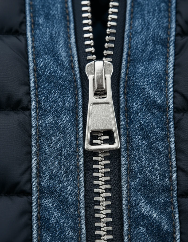 Übergangsjacke Herren Blau Gesteppt