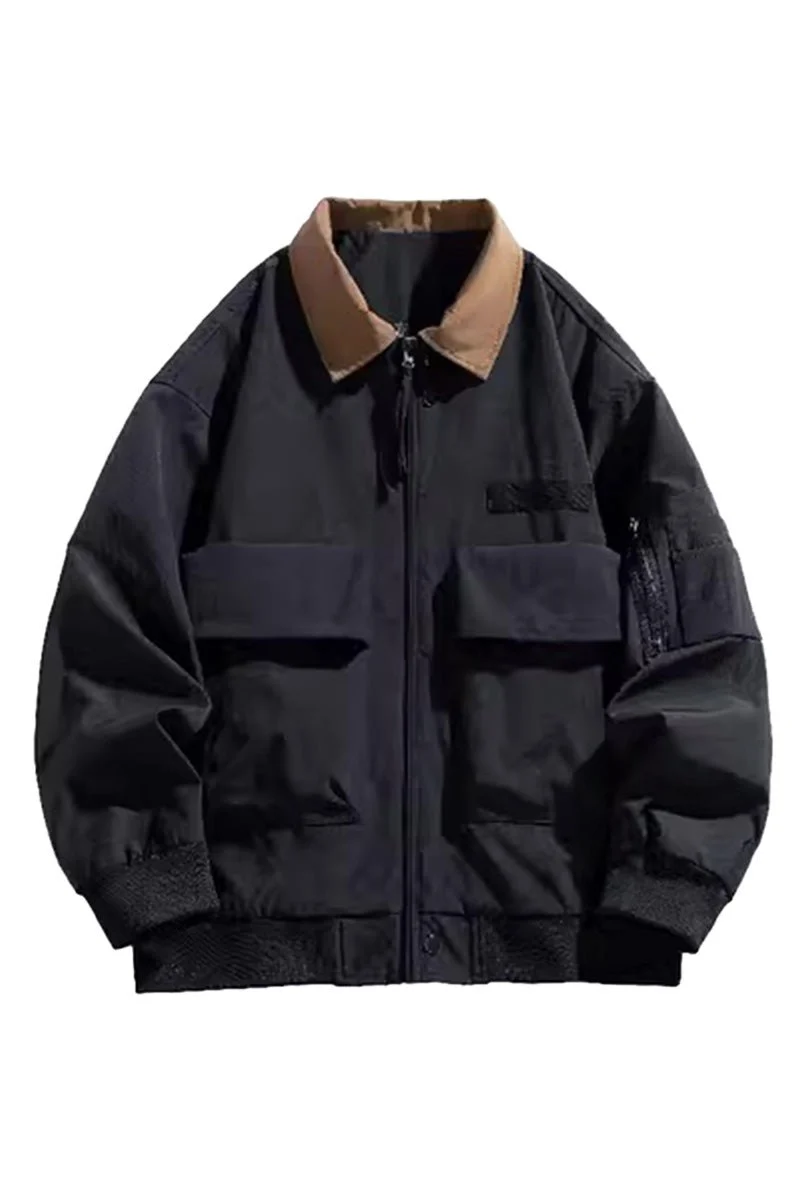 Übergangsjacke Herren Utility mit Taschen