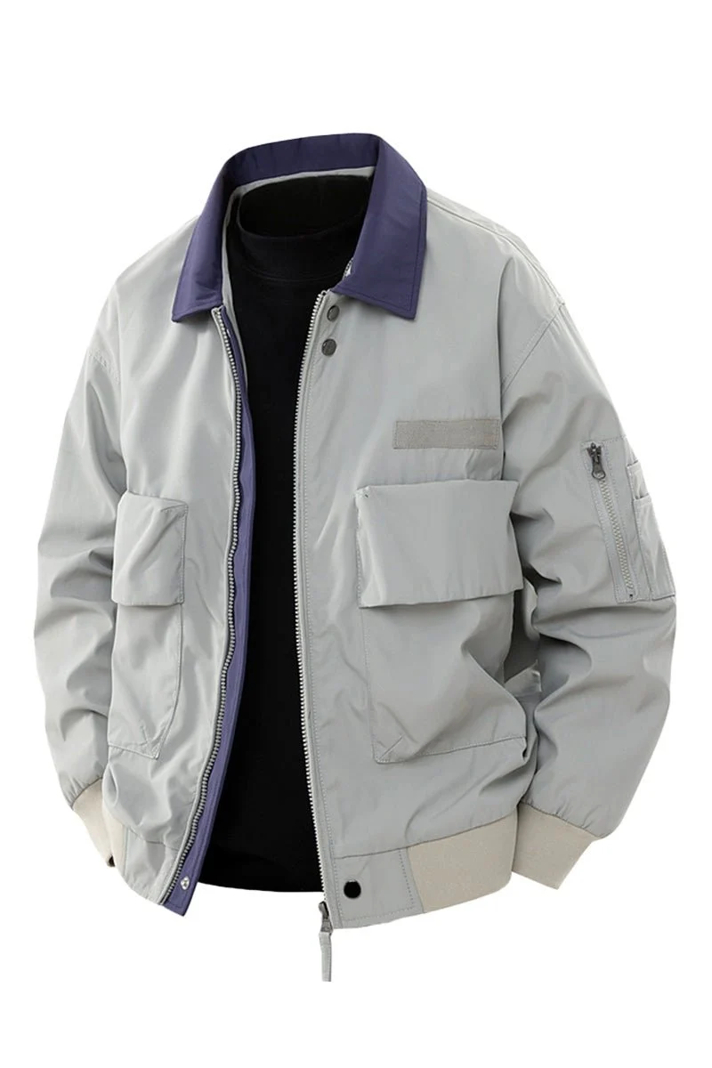 Übergangsjacke Herren Utility mit Taschen