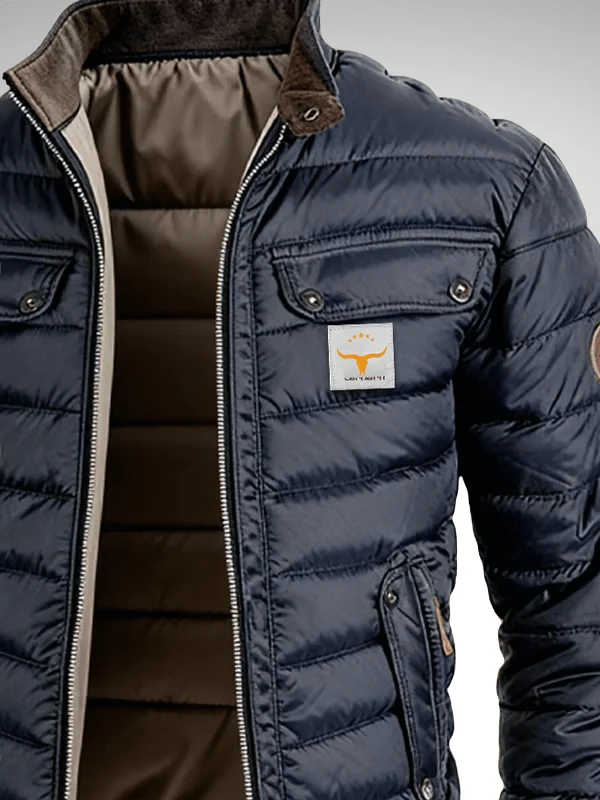 Übergangsjacke Herren Marineblau