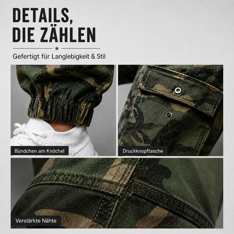 Bonifaza | Bequeme Streetstyle-Hose mit Cargo-Taschen
