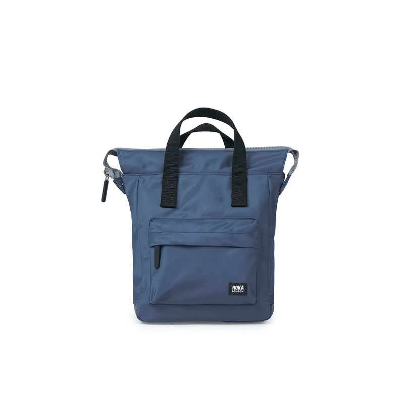 ROKA Black Label Bantry Kleine Tasche aus recyceltem Nylon, Farbe: Burnt Blue