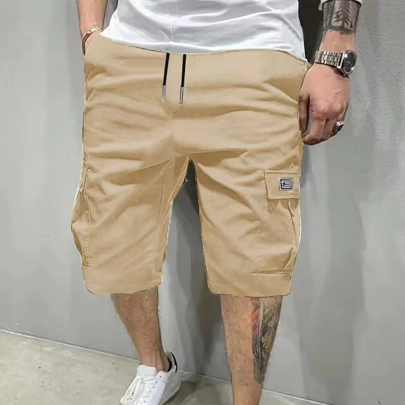 Arthur | Kniekurze Cargo-Shorts mit elastischem Bund