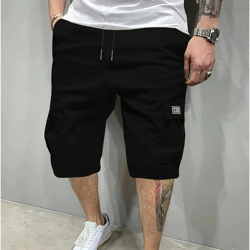 Arthur | Kniekurze Cargo-Shorts mit elastischem Bund