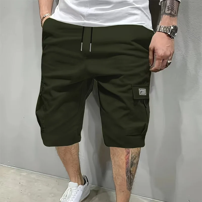 Arthur | Kniekurze Cargo-Shorts mit elastischem Bund
