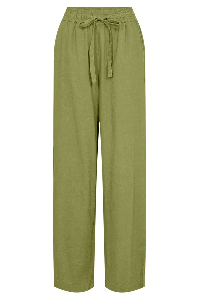 Uriatta | Lässige Wide-Leg-Hose mit elastischem Bund