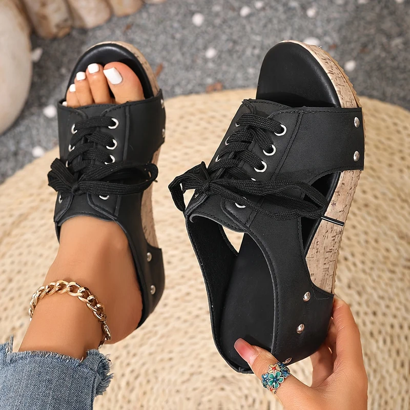 Oirella | Lässige Keilsandalen mit modernem Retro-Charme